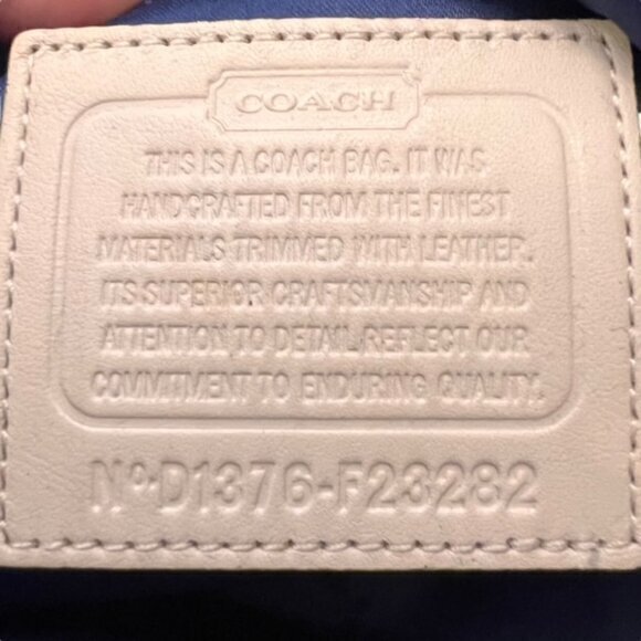 🎉SALE🎉 Coach Multicolor Scarf Print‎ Signature Shoulder Tote Crossbody Bag - Picture 11 of 16